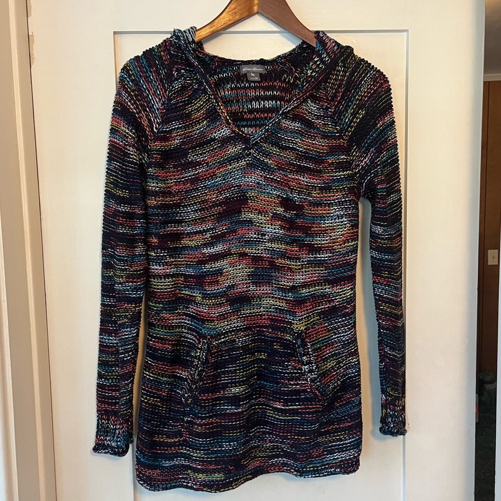 Eddie Bauer multicolored sweater hoodie